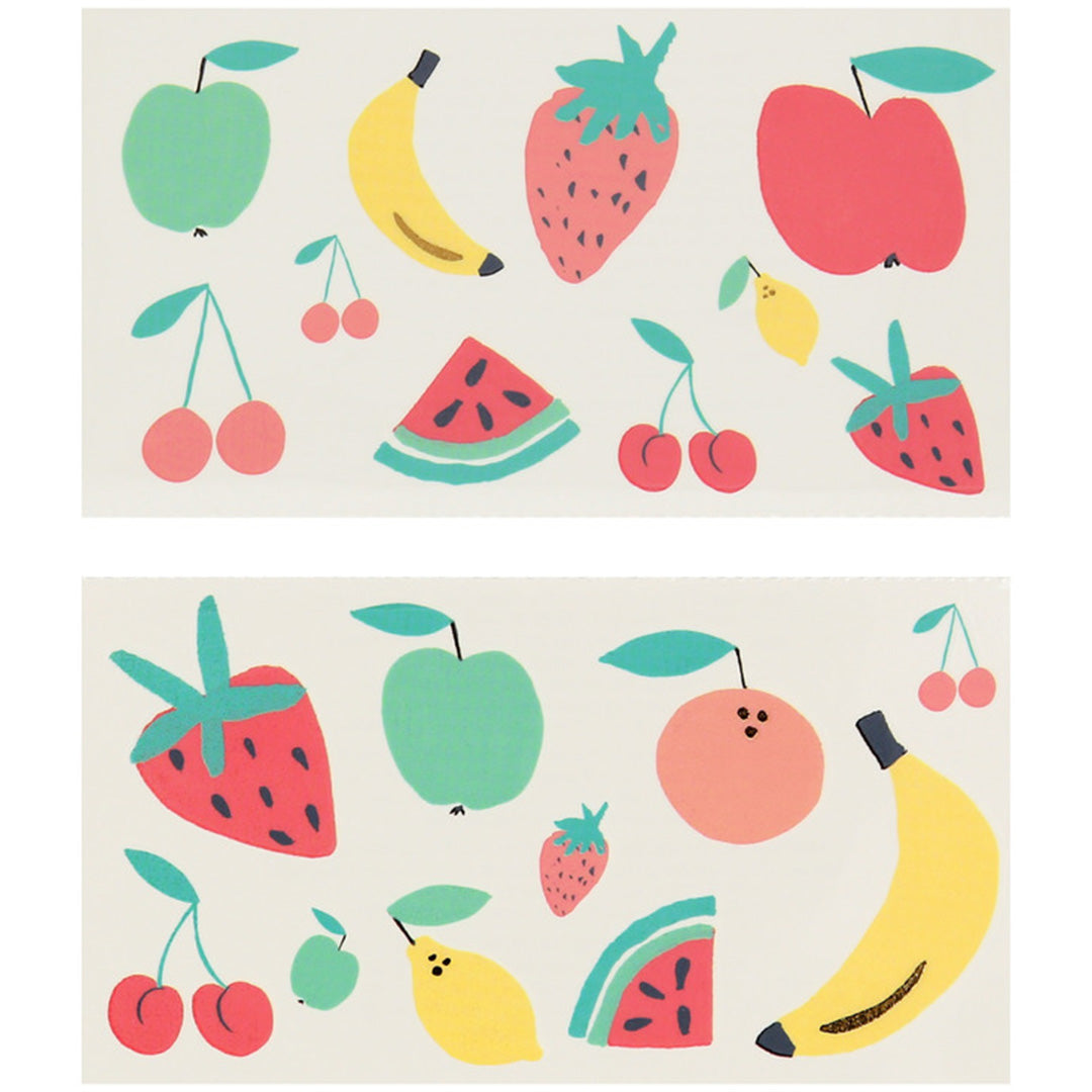 Meri meri tattoos fruit