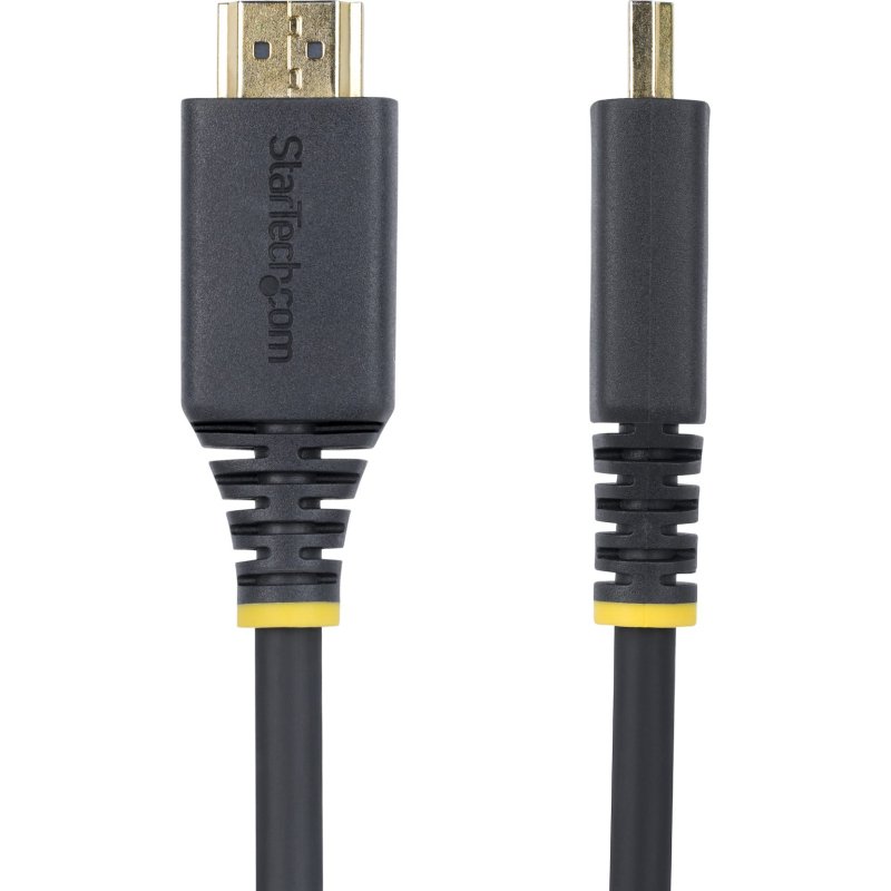 StarTech.com Câble HDMI Haut Débit de 4m Certifié Premium, 4K 60Hz/1440p 144Hz, HDR10/HDCP 2.2/ARC, 18Gbps, Cordon HDMI 2.0 UHD pour TV/Moniteur/Affichage, Gaine TPE