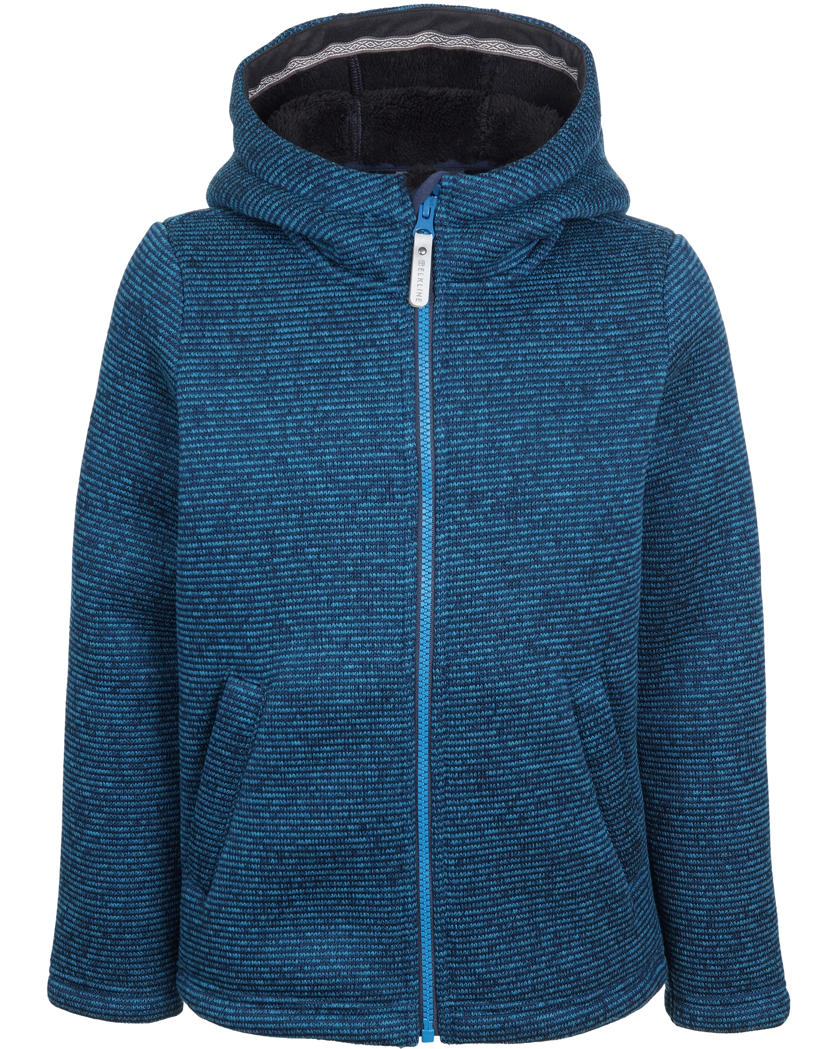 Fleecejacke LITTLE STRANGER in blueshadow/black