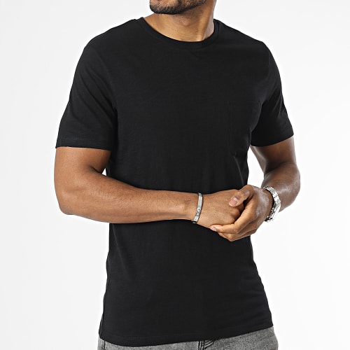 Tee Shirt Poche Hendrick Noir