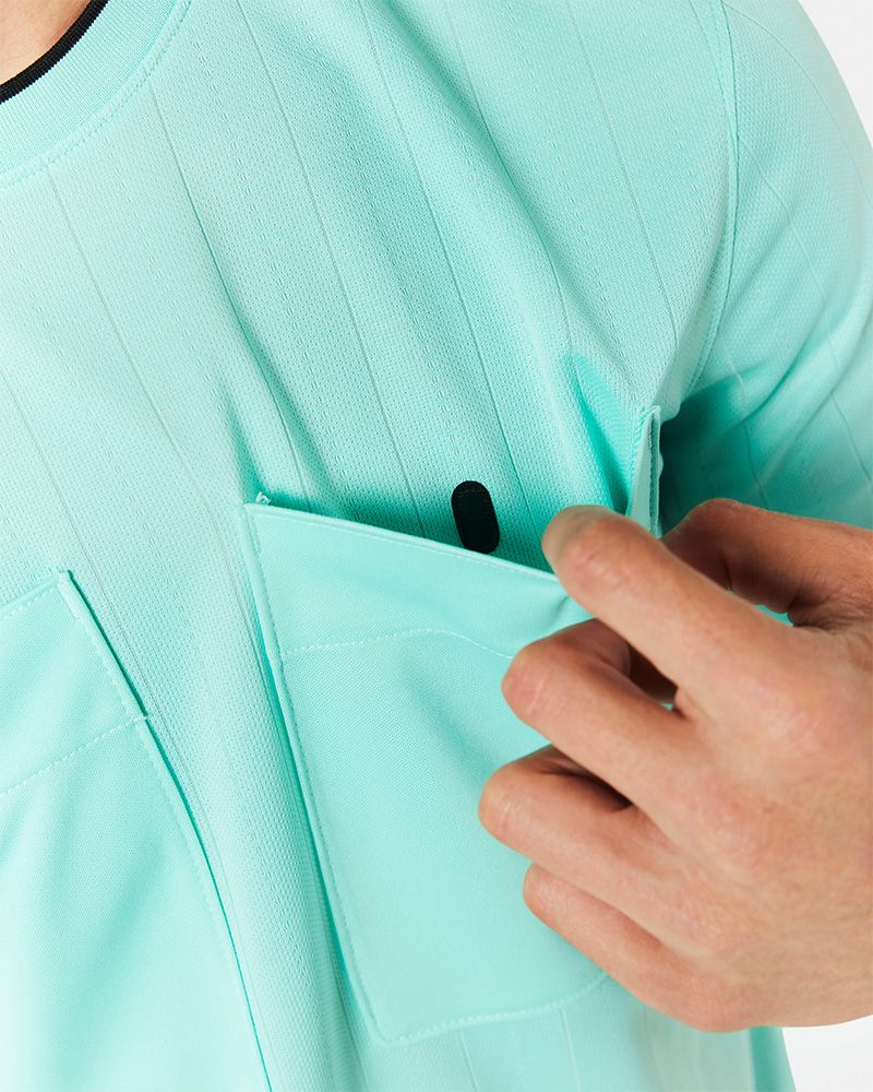 Maillot d'arbitre Nike Arbitre FFF II Turquoise pour homme