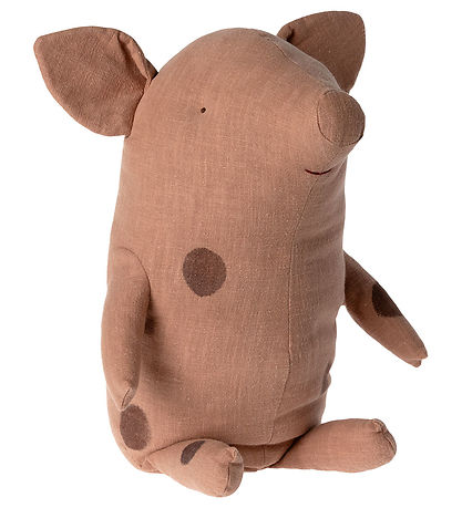 Maileg Bamse - Tr?ffelgris - Stor - Vintage Rose