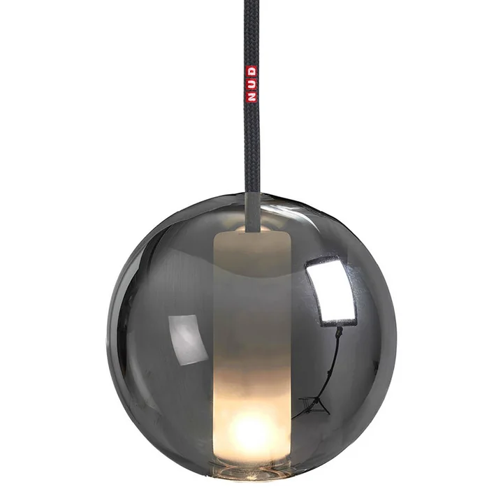 NUD Collection - Moon Pendelleuchte 150, space / Asphalt (TT-061)