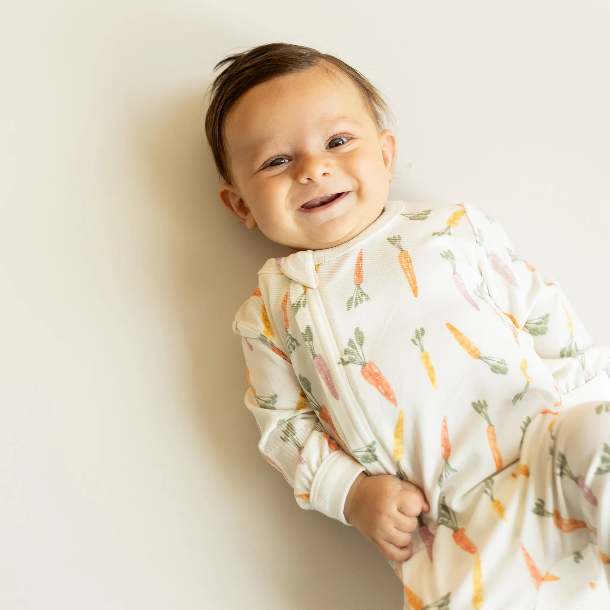 Coccoli Pyjama Modal Carottes 1-18mois