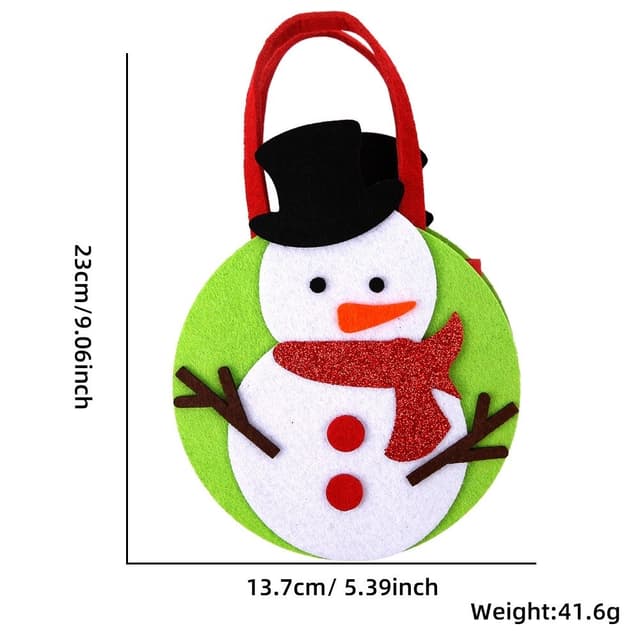 Christmas Sweets Cookies Bag Julegavegavepose