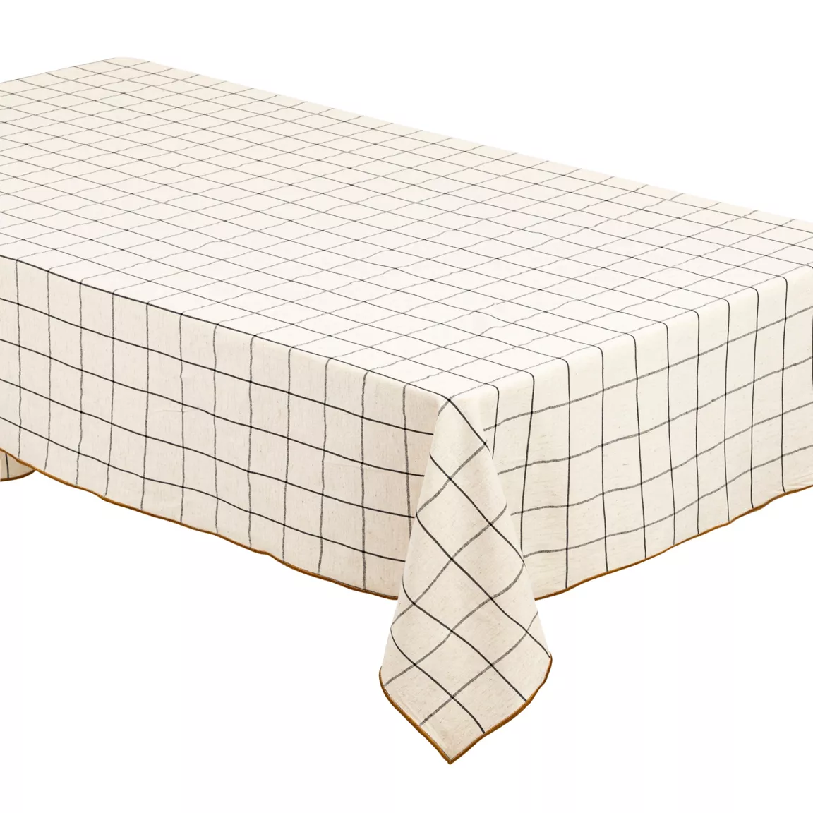Nappe rectangulaire coton (150 x 250 cm) Cory Beige