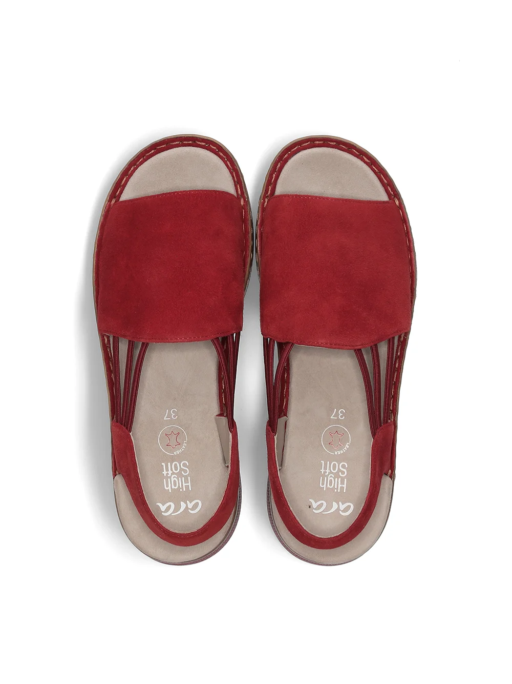 Sandalette Hawaii rot