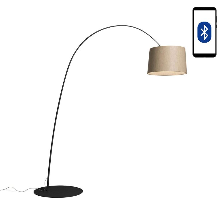 Foscarini Twiggy Wood MyLight booglamp LED Black/Oak