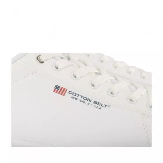 Baskets BLANC COTTON BELT