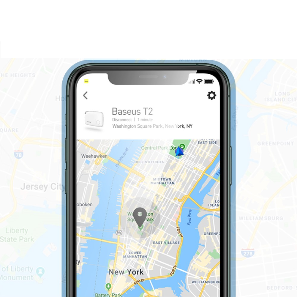 T2 Rope Bluetooth Keyfinder Smart Tracker mit Zwei-Wege Alarm für iOS / Android (Batteriebetrieben)   Schlaufe - Rosa