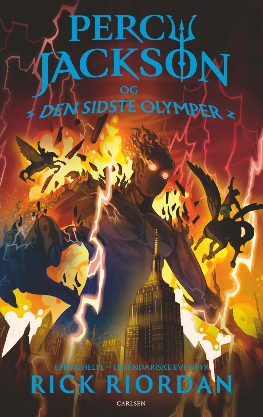 Percy Jackson 5 - Percy Jackson Og Den Sidste Olymper - Rick Riordan - Bog