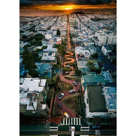 Ravensburger San Francisco Lombard Street, 1000 Teile