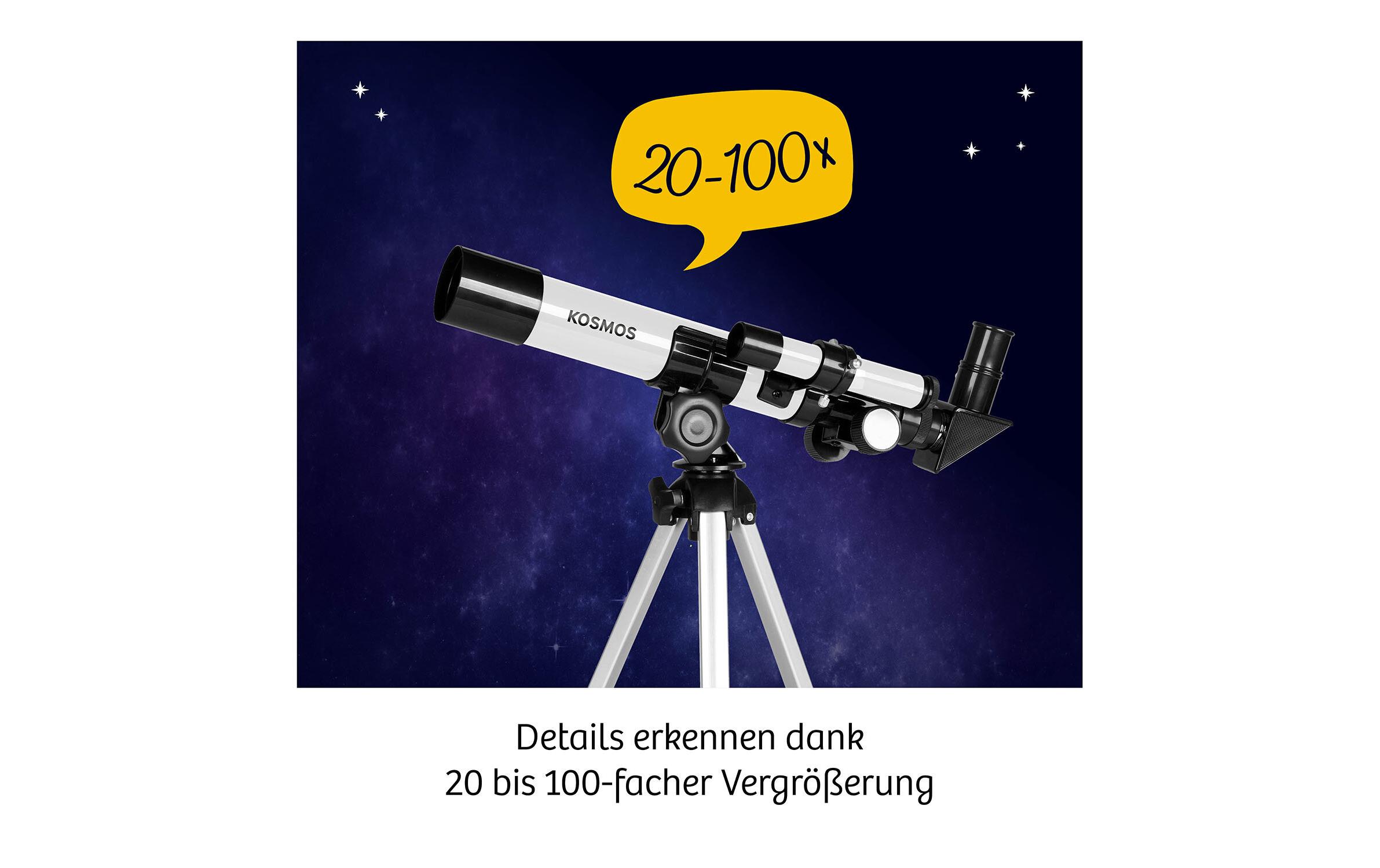 Entdecker-TeleskopStarter-Set für Sternbeobachtungen