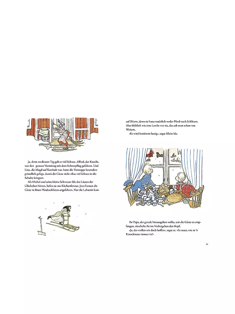 OETINGER VERLAG Buch - Michel aus Lönneberga. Wintergeschichten Astrid Lindgren keine Farbe