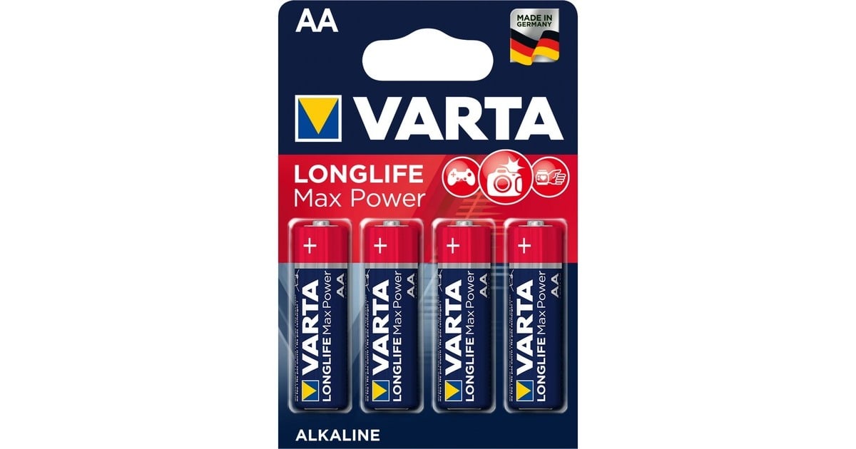 VARTALonglife Max Power AA (LR06) batterij  (4 stuks)