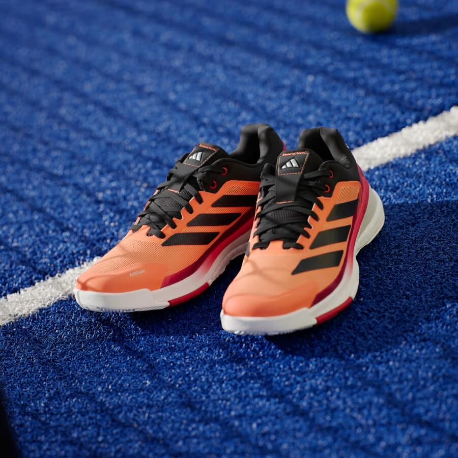 Adidas Performance Crazyquick BOOST Padel Schoenen Heren Oranje