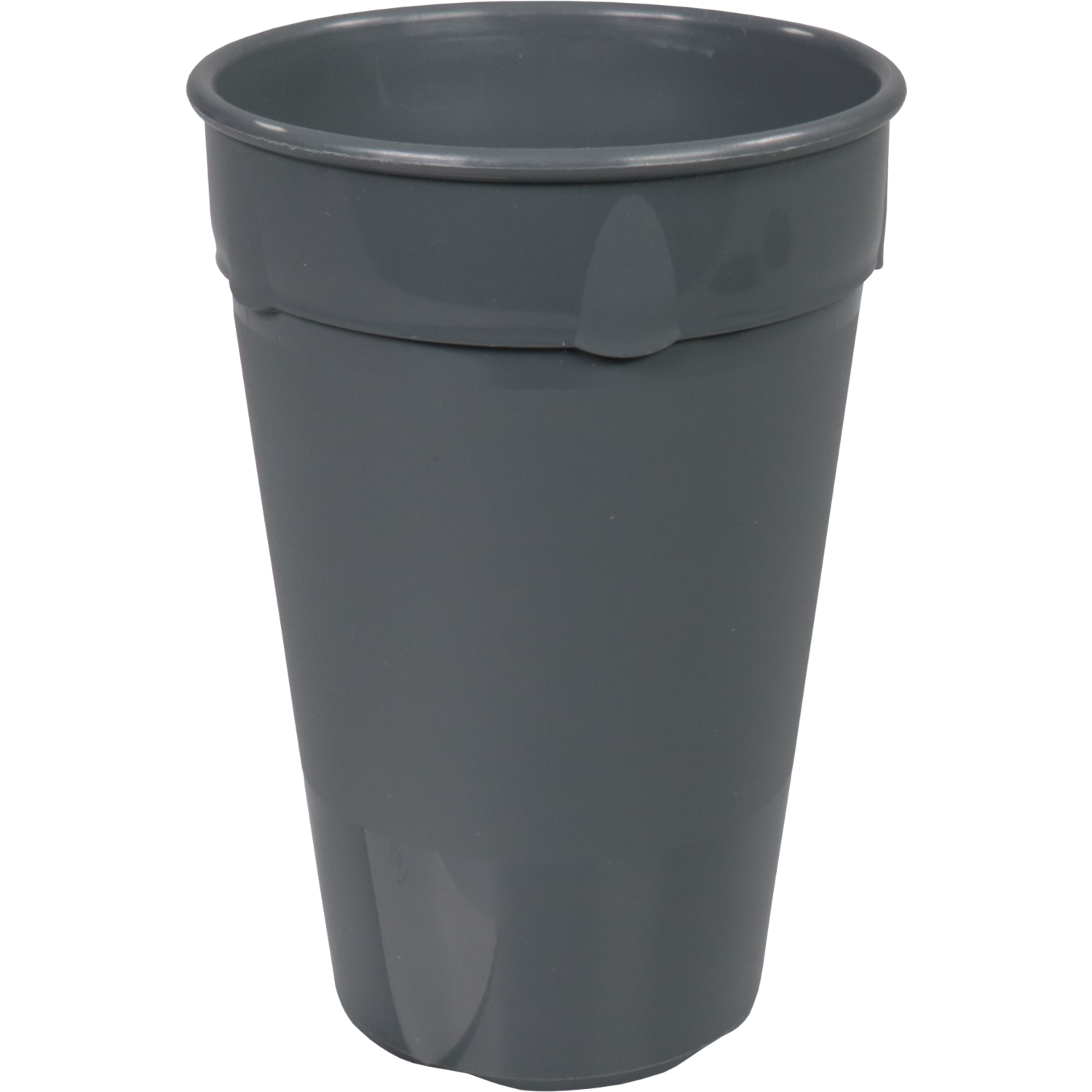 DishCircle, Beker, PP, reusable, 400ml, 115mm, grijs