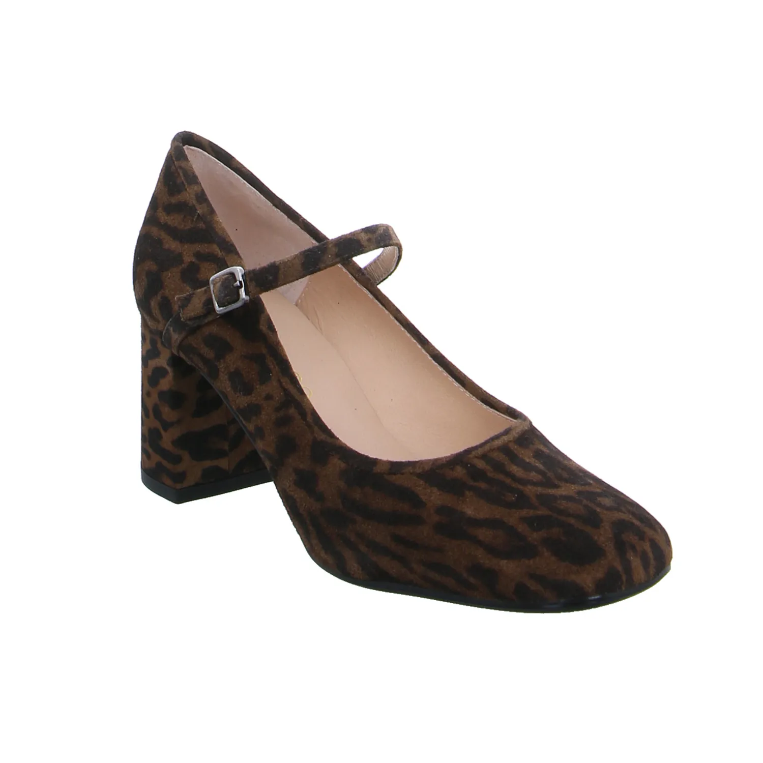 UNISA Pumps Leopard Leder  mit Lederfutter