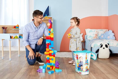 Mega Bloks Stor Byggeveske First Builders 60 Brikker