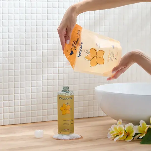 Gel de Banho Rivadouce Eco-refill Flor de Tiaré 750ml