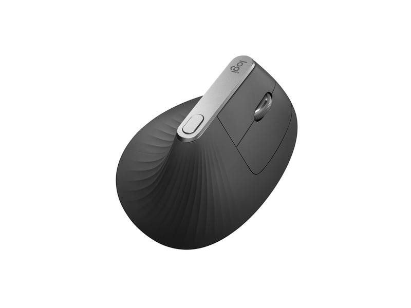 Logitech Ergonomische Maus MX Vertical Kabellose Maus mit ergonomischer, vertikaler Handpositionierung