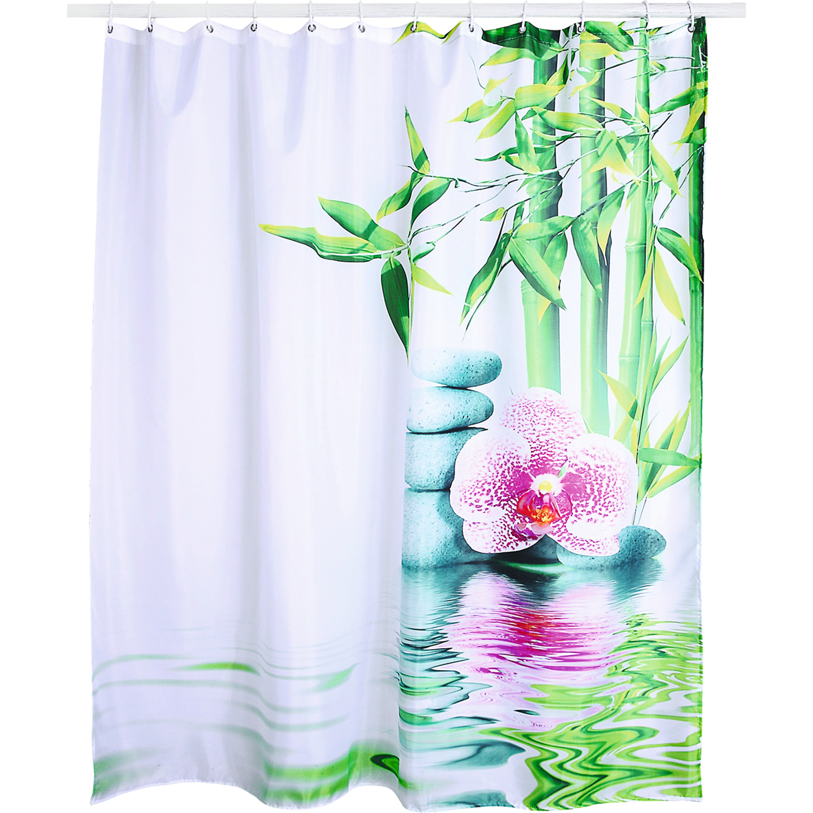 Duschvorhang SUSI BambusOrchidee 180x180