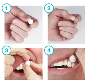 OraCoat Xylimelts voor Droge Mond Milde Munt 40ST