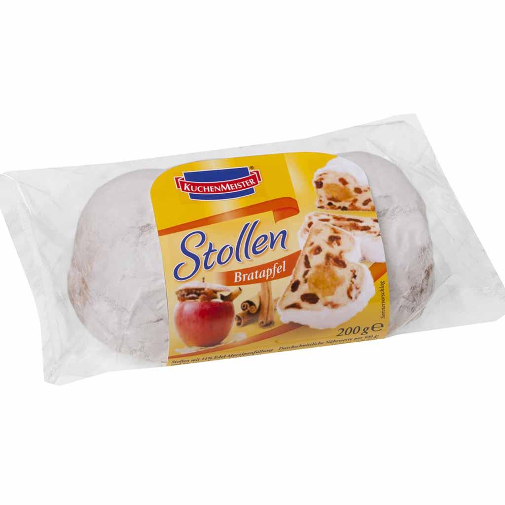 Kuchenmeister Stollen Bratapfel 200g MHD:11.3.25