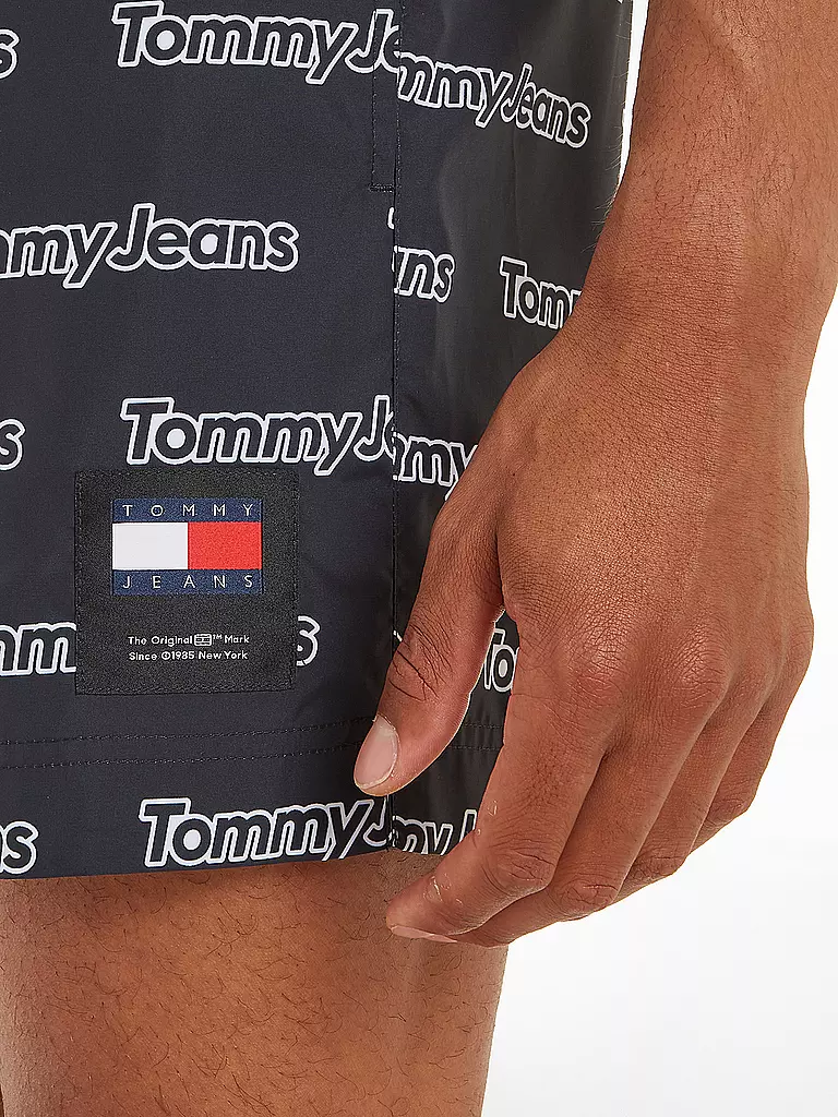 TOMMY JEANS Badeshorts  schwarz