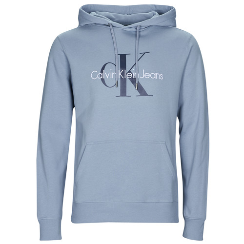 Calvin Klein Jeans - MONOLOGO REGULAR HOODIE - Bleu