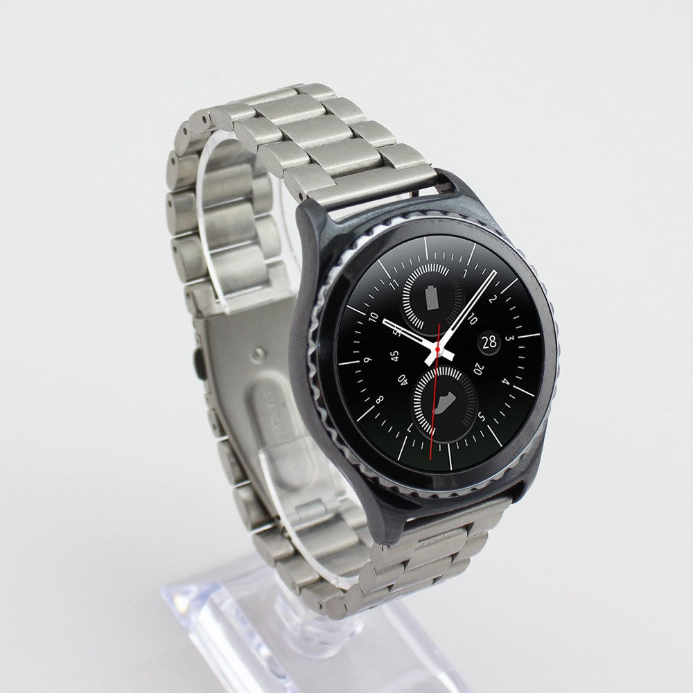 Samsung Galaxy Watch 5 (44/40mm) / Watch 5 Pro (45mm) Edelstahl Ersatz Armband - Silber