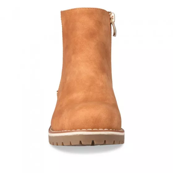 Bottines COGNAC LOVELY SKULL