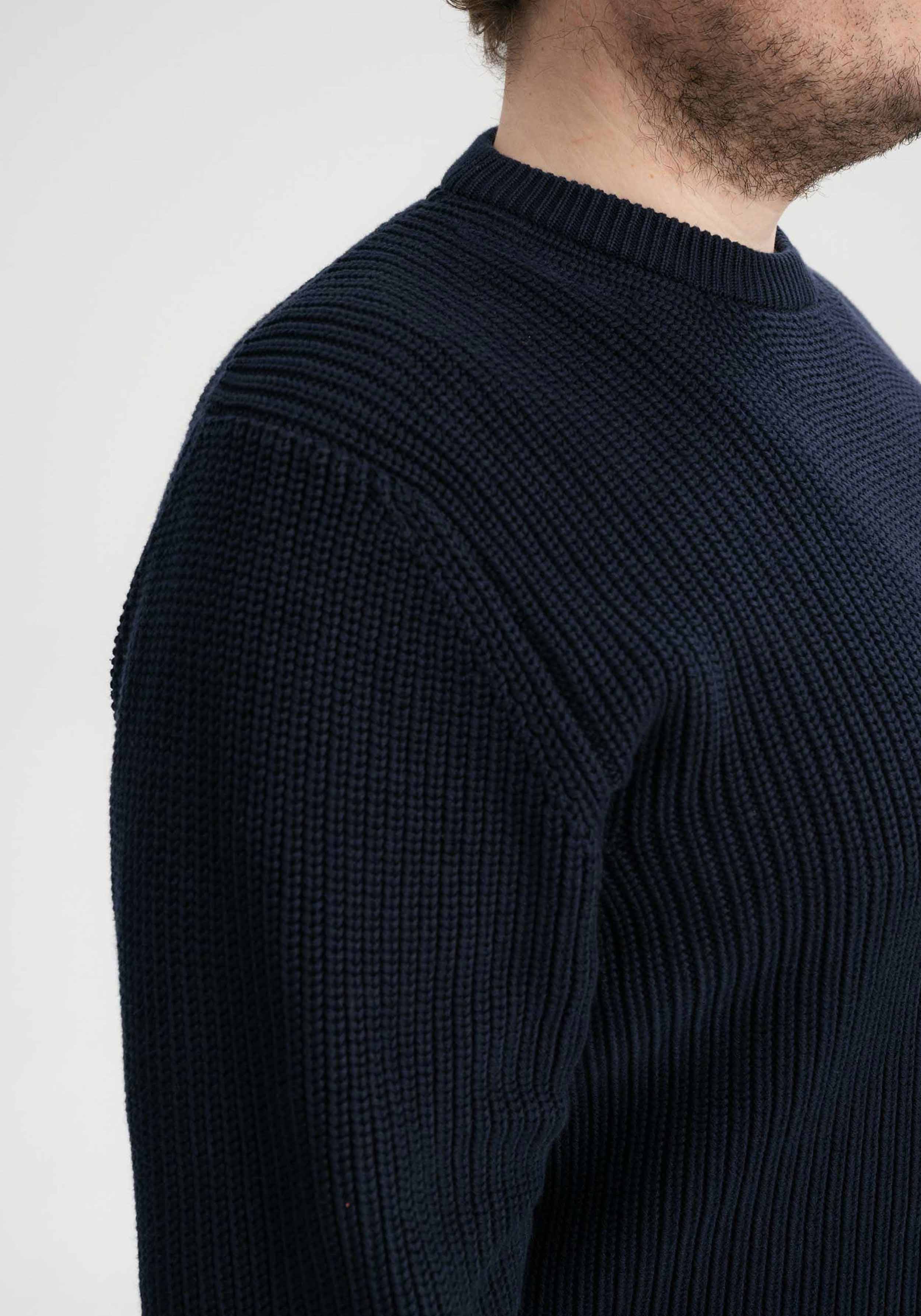 Mela Strickpullover Ravi Navy