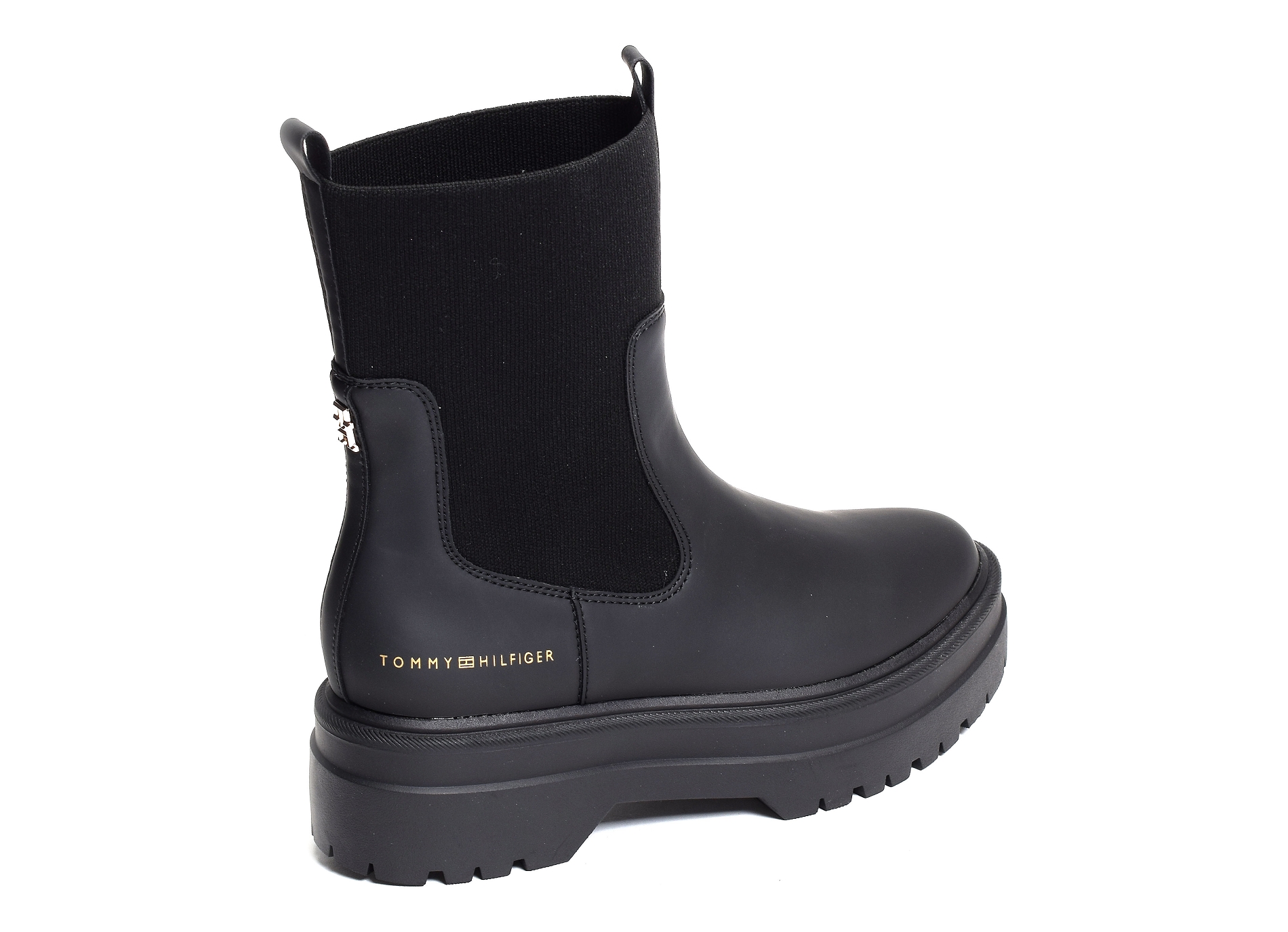 Feminine seasonal utility boot 7226 noir