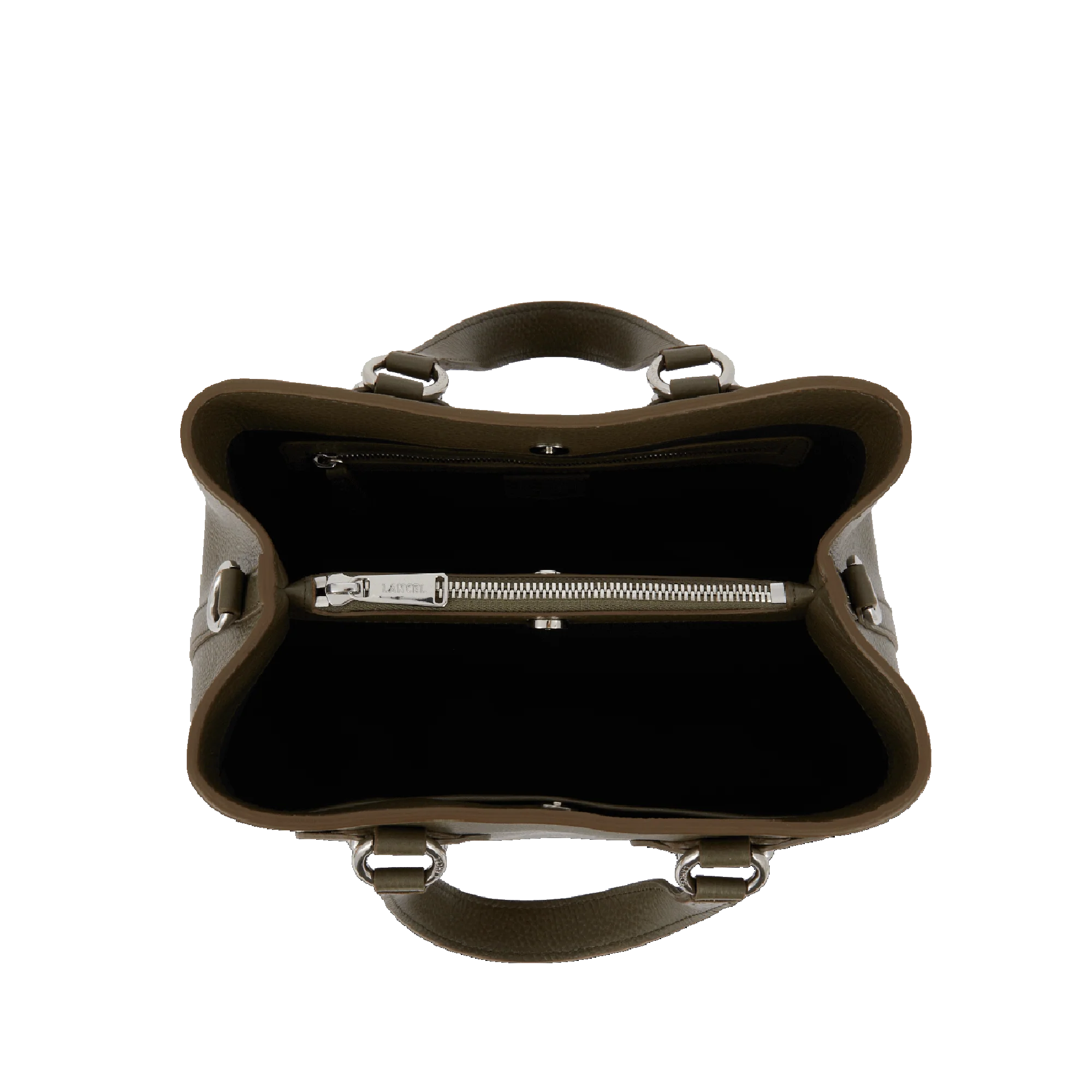 Cabas S Neo Izy de Lancel-Kaki fonce