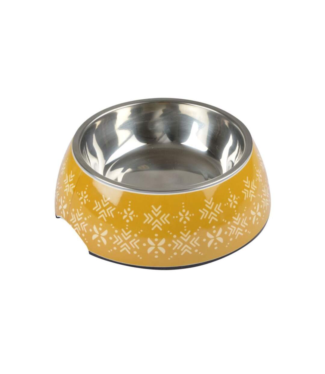 Paris Prix - Gamelle Pour Chien & Chat ethnic 14cm Moutarde
