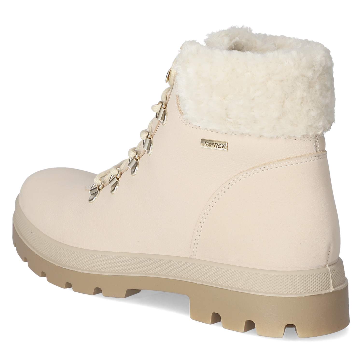 Beliana Schnürstiefeletten - panna