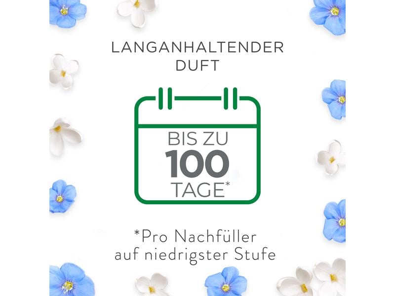 Air Wick Cotton und Weisser Flieder 3 Nachfüller à 19 ml Belebender Aroma-Öl Nachfüllflakon mit einem frischen Duft nach im Wind getrockneter Wäsche