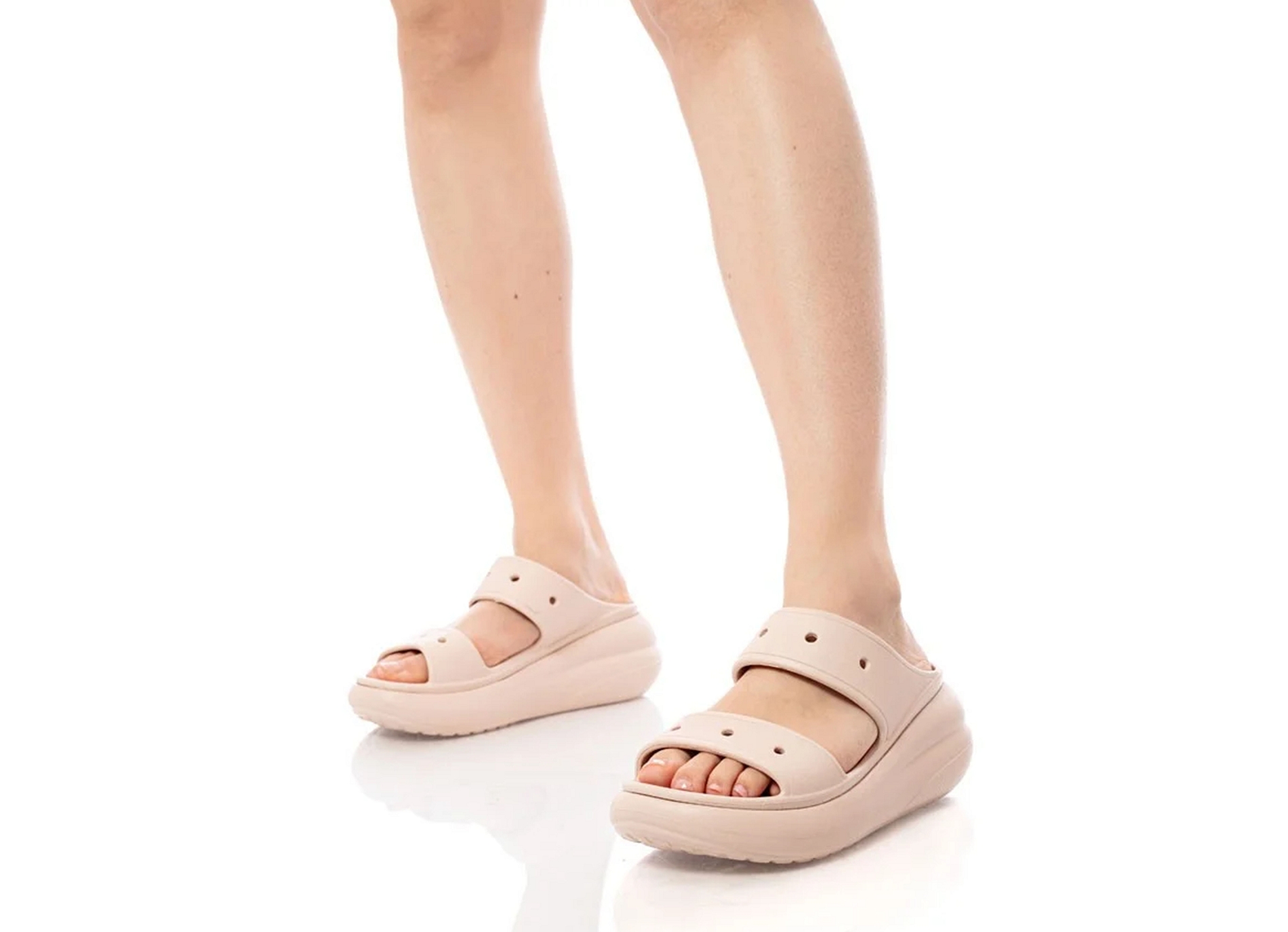 Classic cruch sandal nude