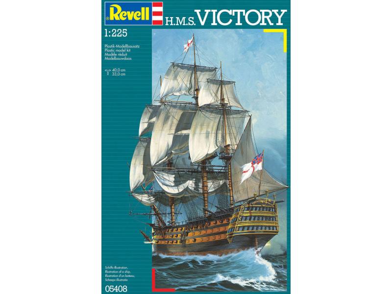 Revell Bausatz H.M.S. Victory 1:225 Kunststoff Modellbausatz