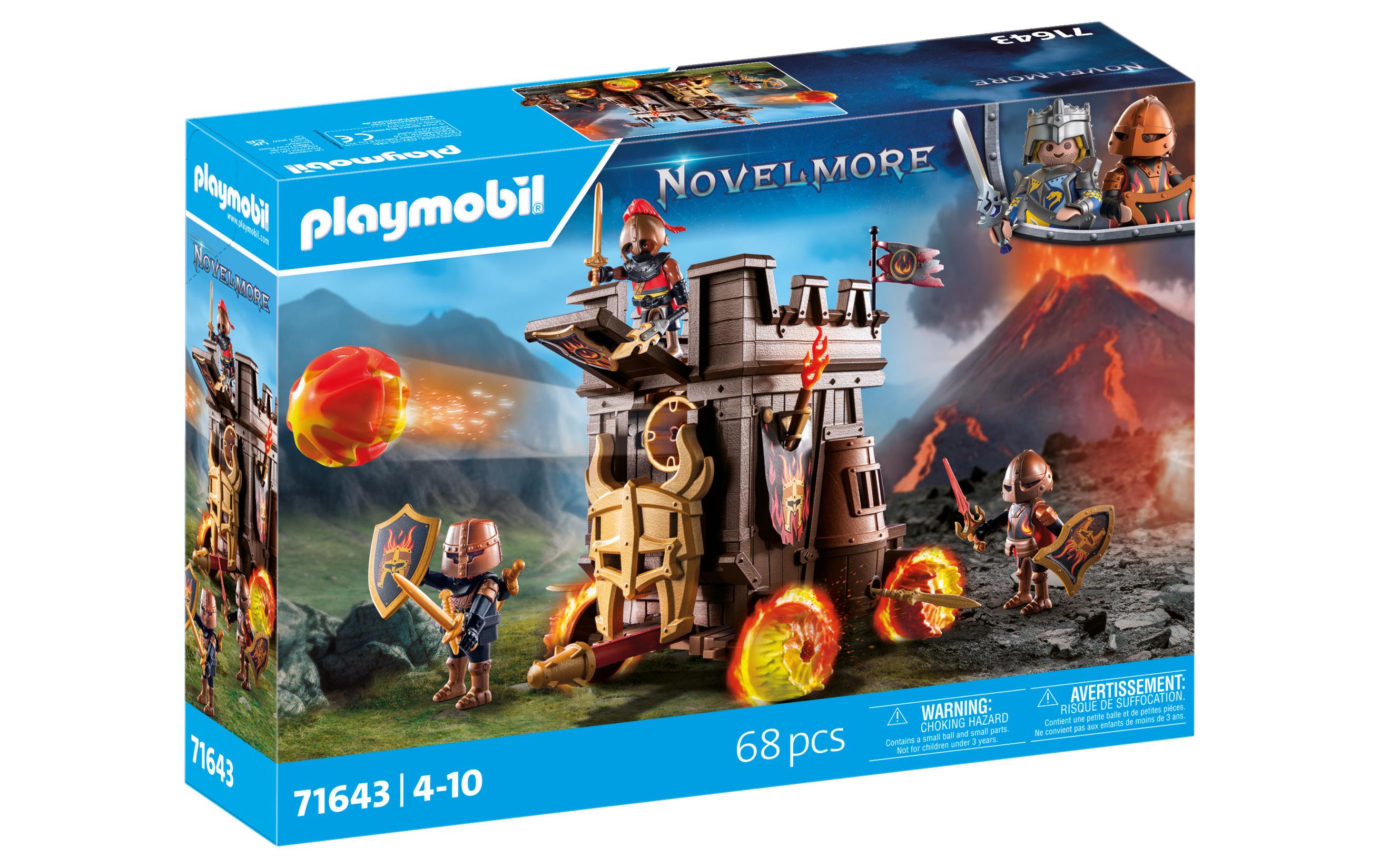 Novelmore Angriffswagen mit Feuerkanone 71643Ritter-Spielset