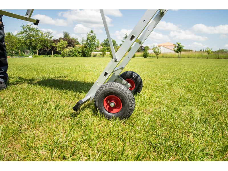 Hailo Kleingerüst Hobbystep H3 5 Stufen Das Aluminium-Gartengerüst
