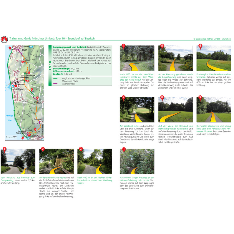 Rother Münchner Umland Trailrunning Guide