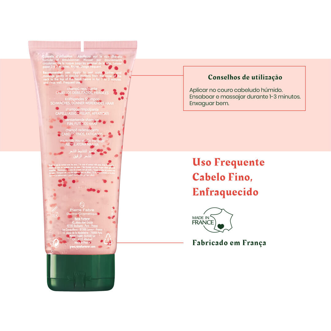 RENE FURTERER  Tonucia Champô Redensificante - 200ml