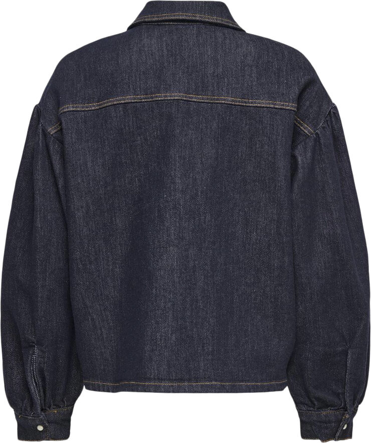 ONLY ONLNORELA LS RINSE DNM SHIRT MAE Dark blue denim