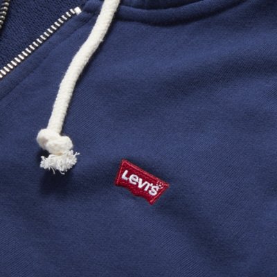 Sweatshirt zippé à capuche homme New Original Zip Up 0011 Naval Acad LEVIS