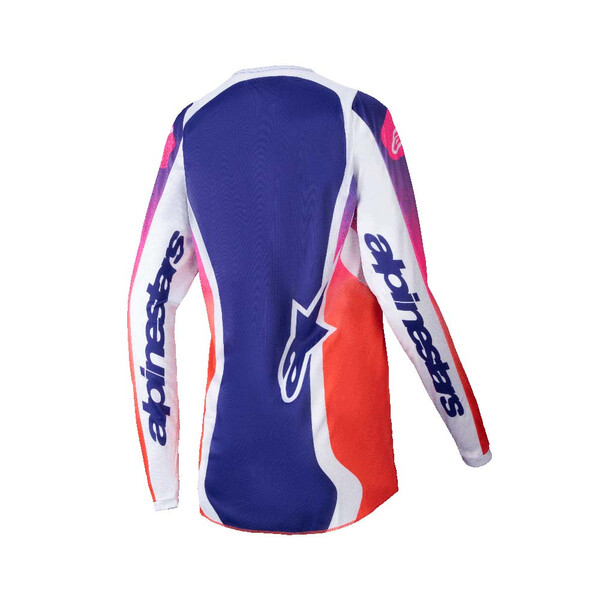 Alpinestars - Maillot femme Stella Fluid Wurx Rose / Orange / Blanc / Violet