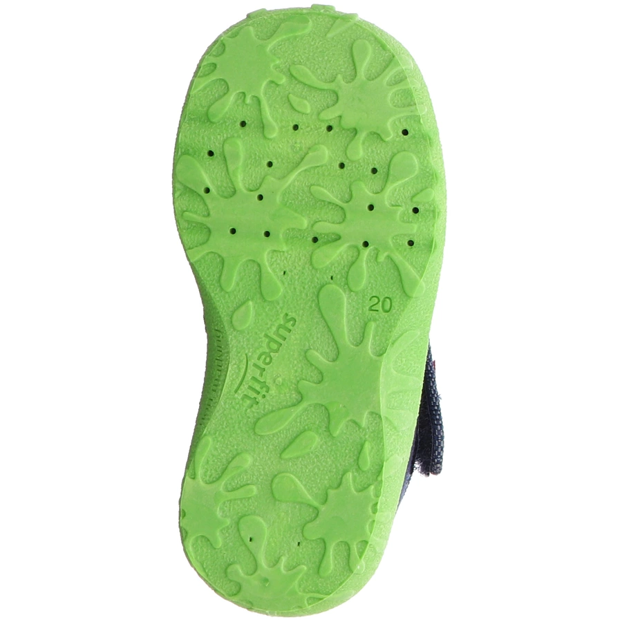 superfit Hausschuh Spotty blau