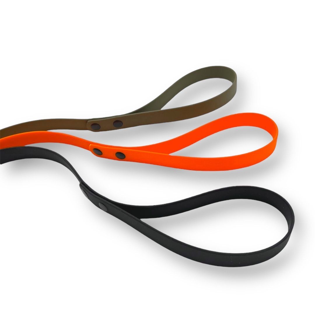 BioThane® City-Leine NEO Neon Orange - WOOFSTUFF