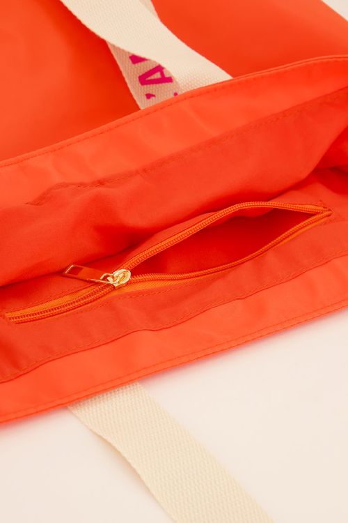 Oranje shopper l'amour
